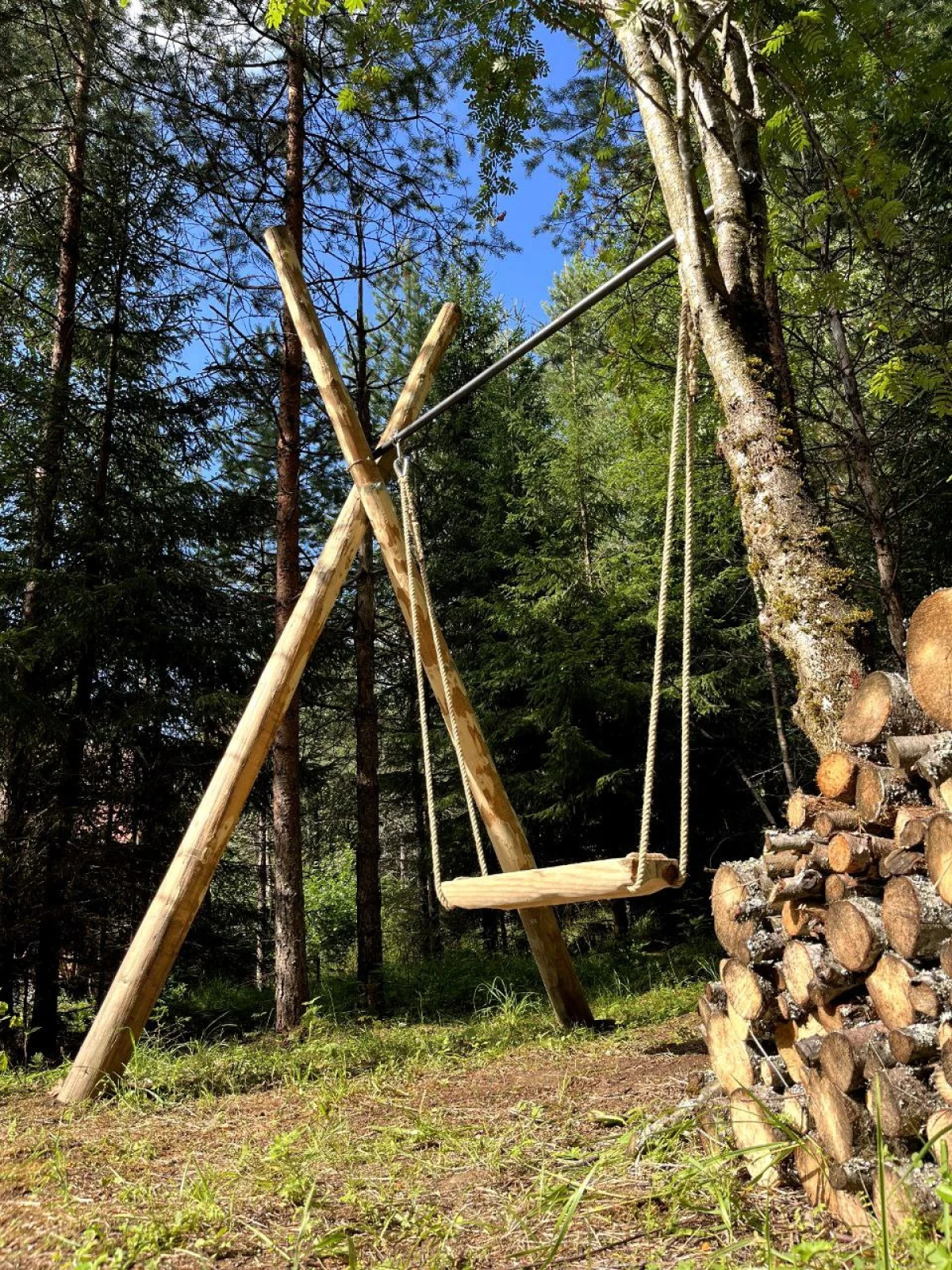 Гостевой дом у Озера в Лесу Маркова заимка