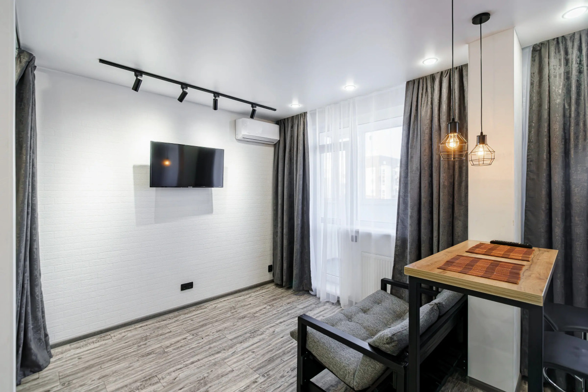 Апартаменты на 22 этаже с видом на реку