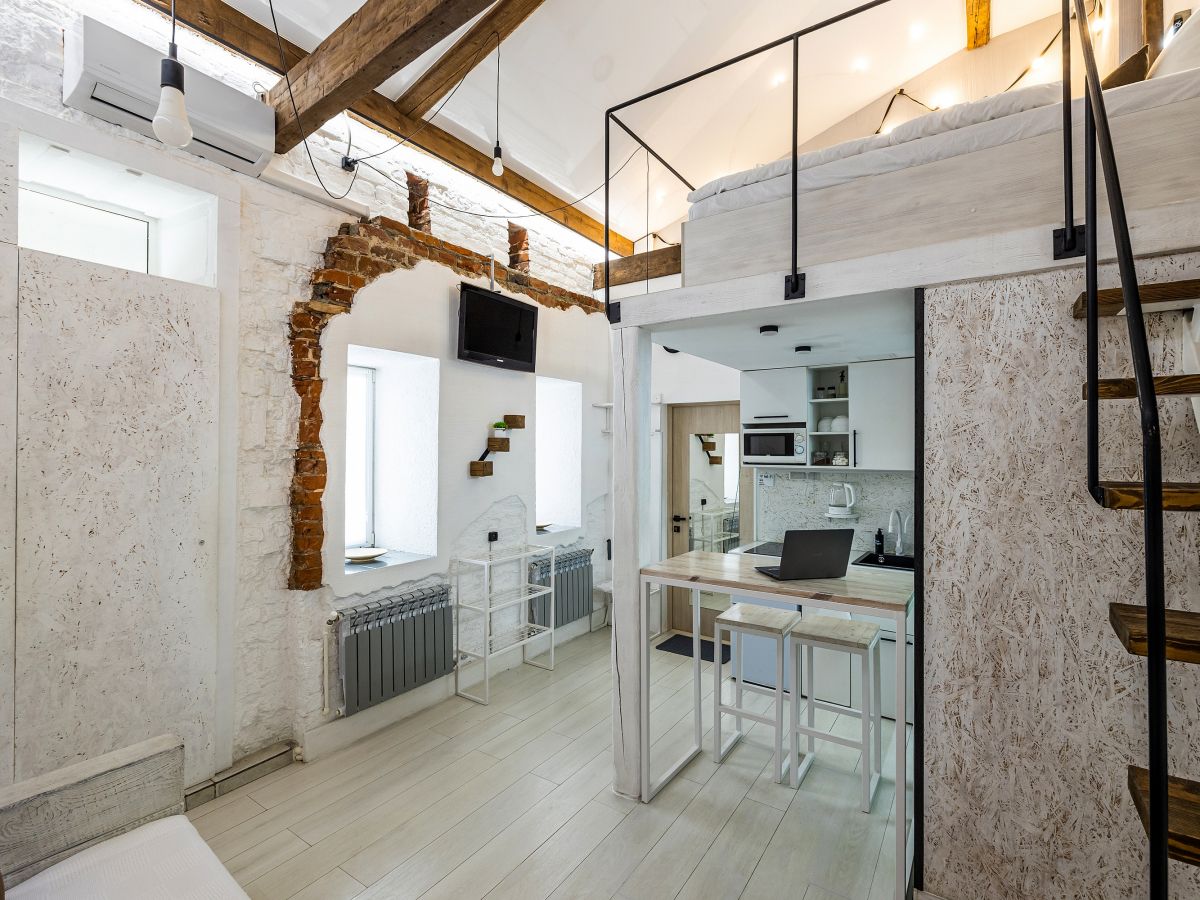 Апартаменты Лофт 4 Двухуровневые на Грузинской Улице 41А