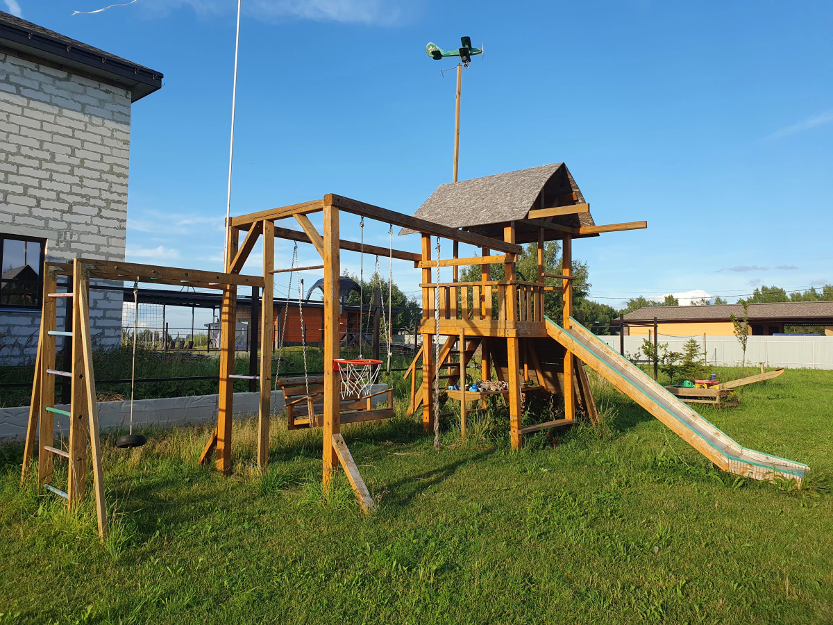 Частный дом Дом c сауной на берегу Волги