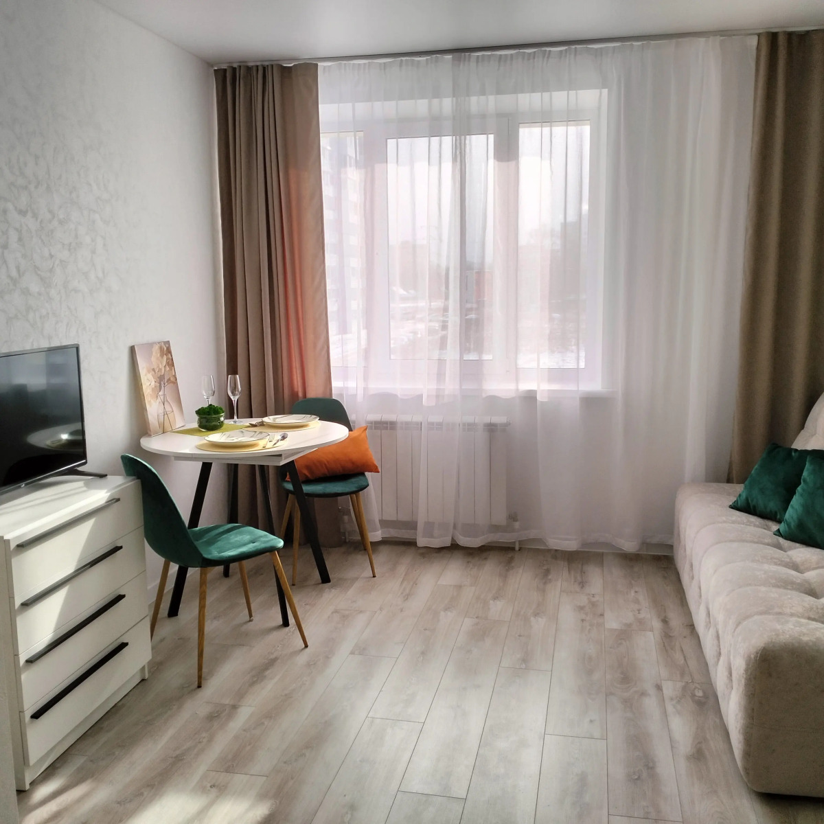 Квартира Новая 1-комнатная