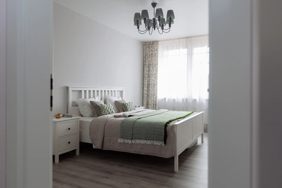 Квартира Просторная квартира с видом на озеро