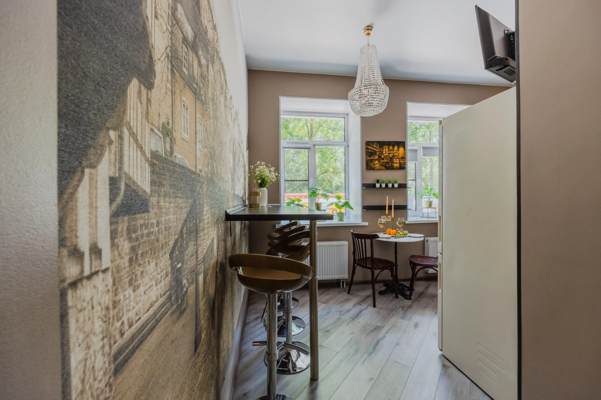 Апартаменты Prudius Apart двухкомнатные в Кронштадте у Собора