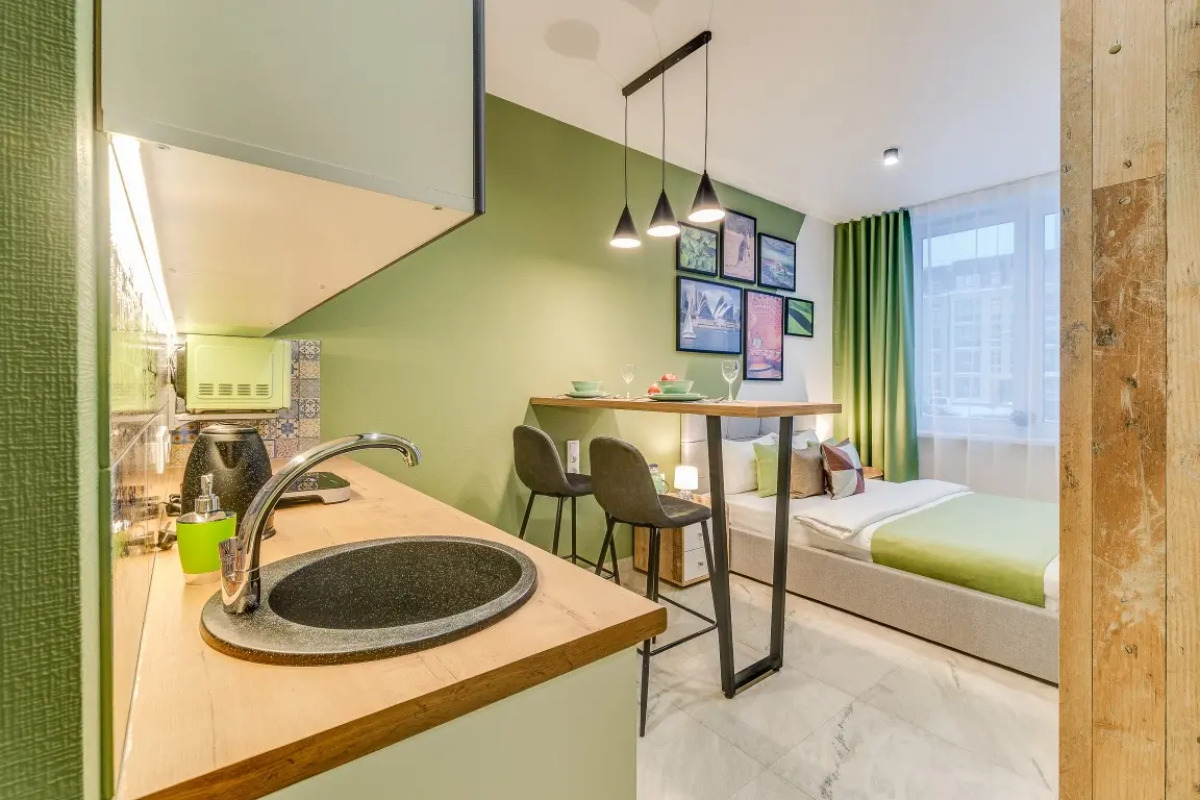 Апартаменты Студия Арт-Апарты у Экспофорума 3