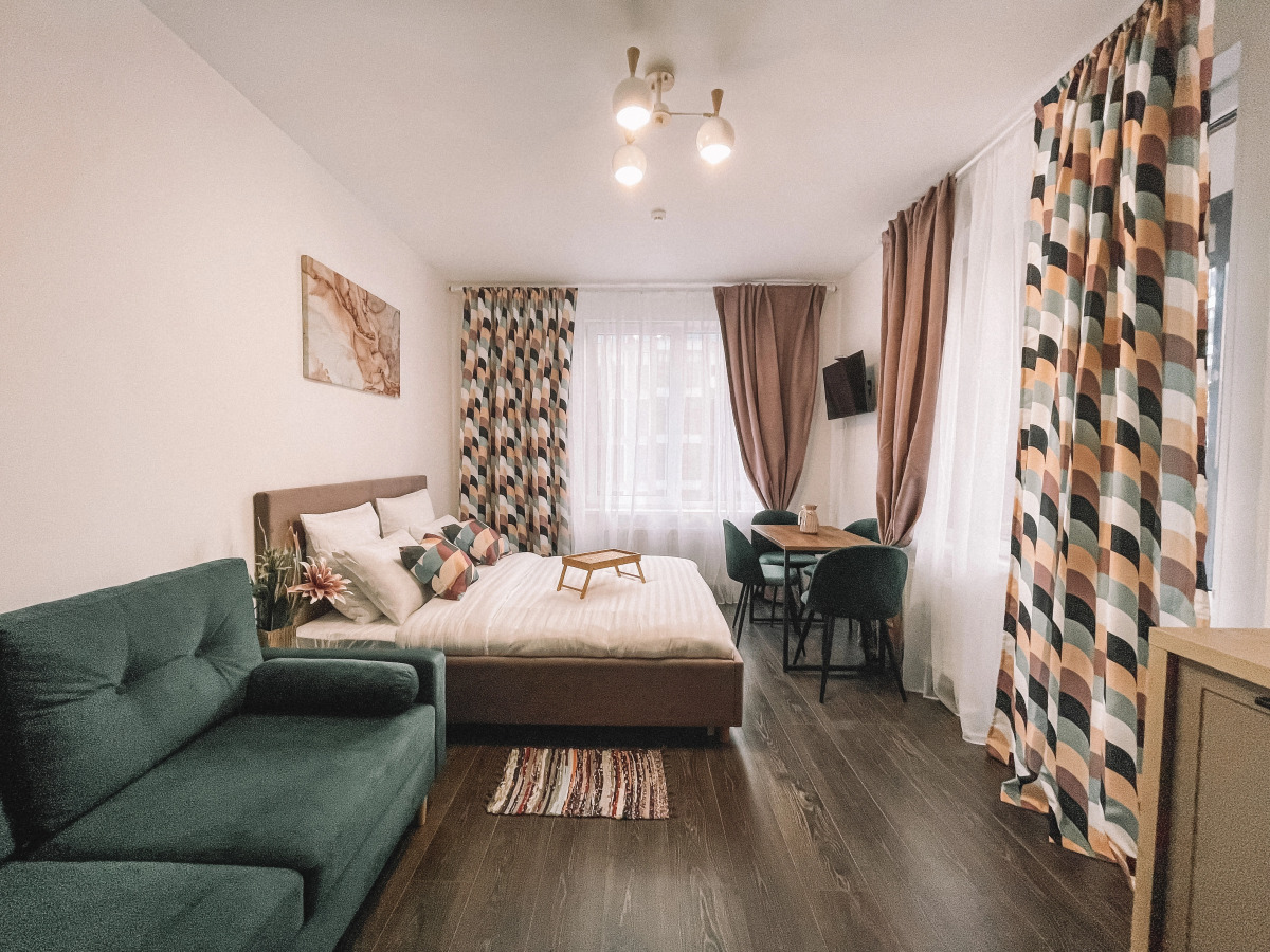 Апартаменты Студия Эмеральд на Арцеуловской