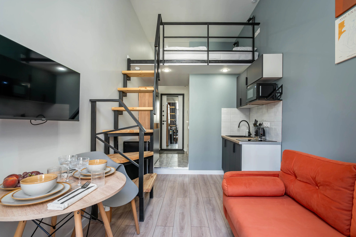 Квартира Дизайнерская студия в центре города