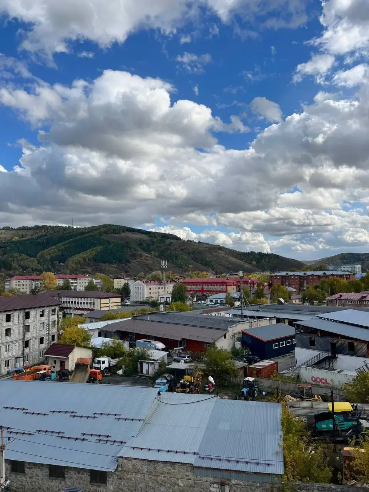 Апартаменты однокомнатные с видом на горы