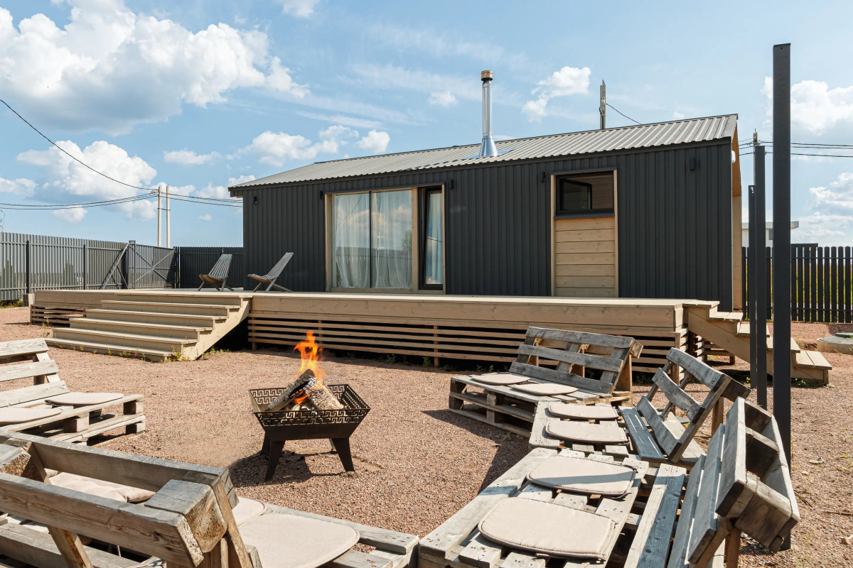 Частный дом семейный с баней