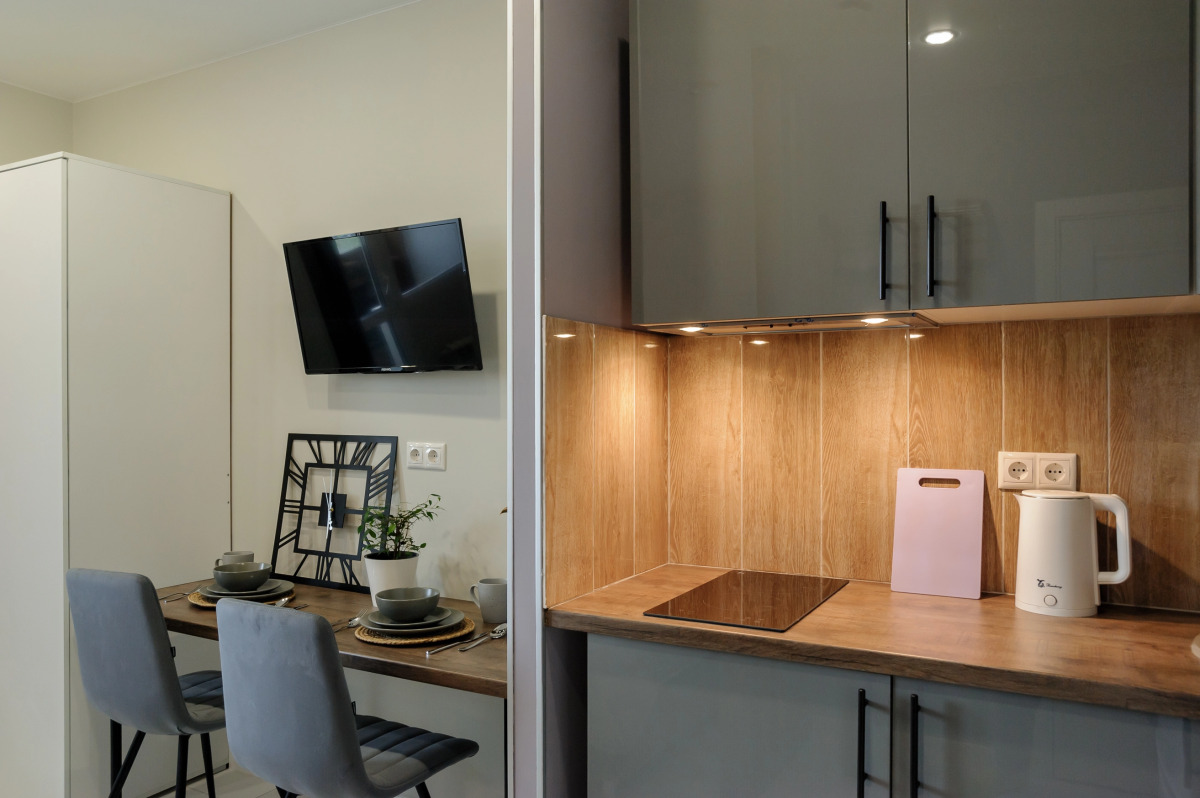 Апартаменты Просторная Студия у метро Сколково