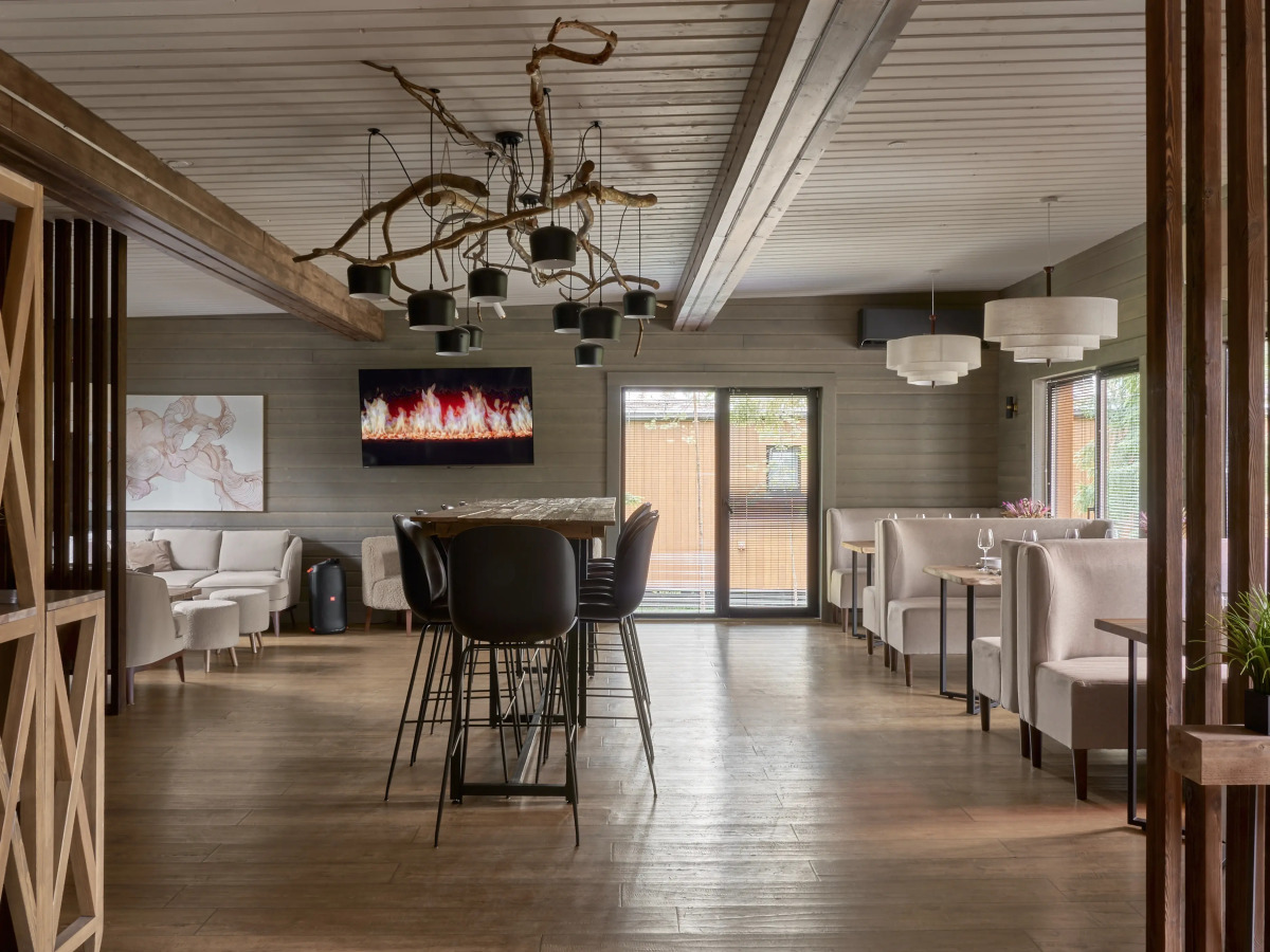 Частный дом с теплой купелью с джакузи и зоной барбекю Land Breeze