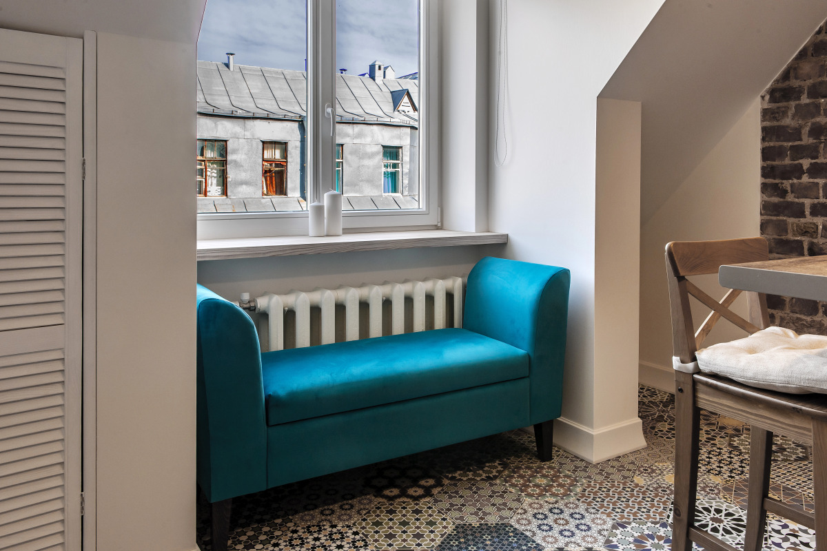 Апартаменты Яркий Лофт с видом на крыши