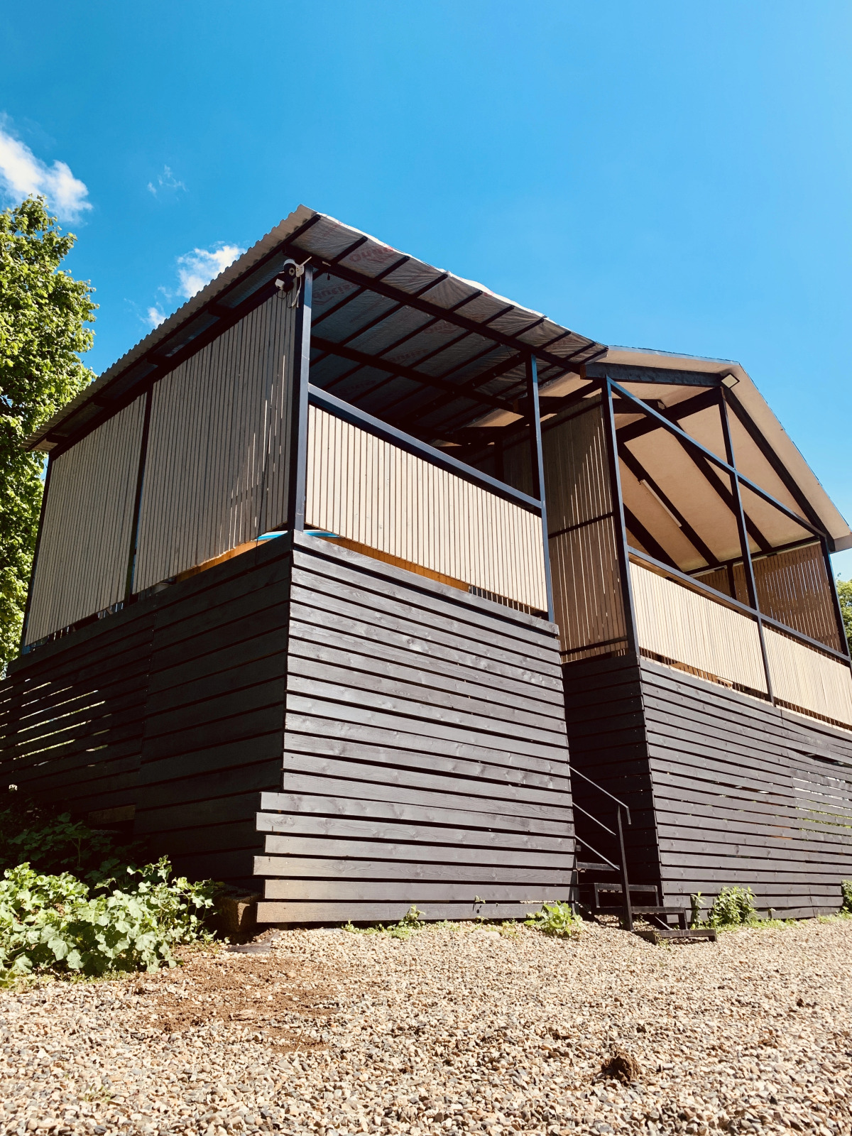 Частный дом Зима Лето