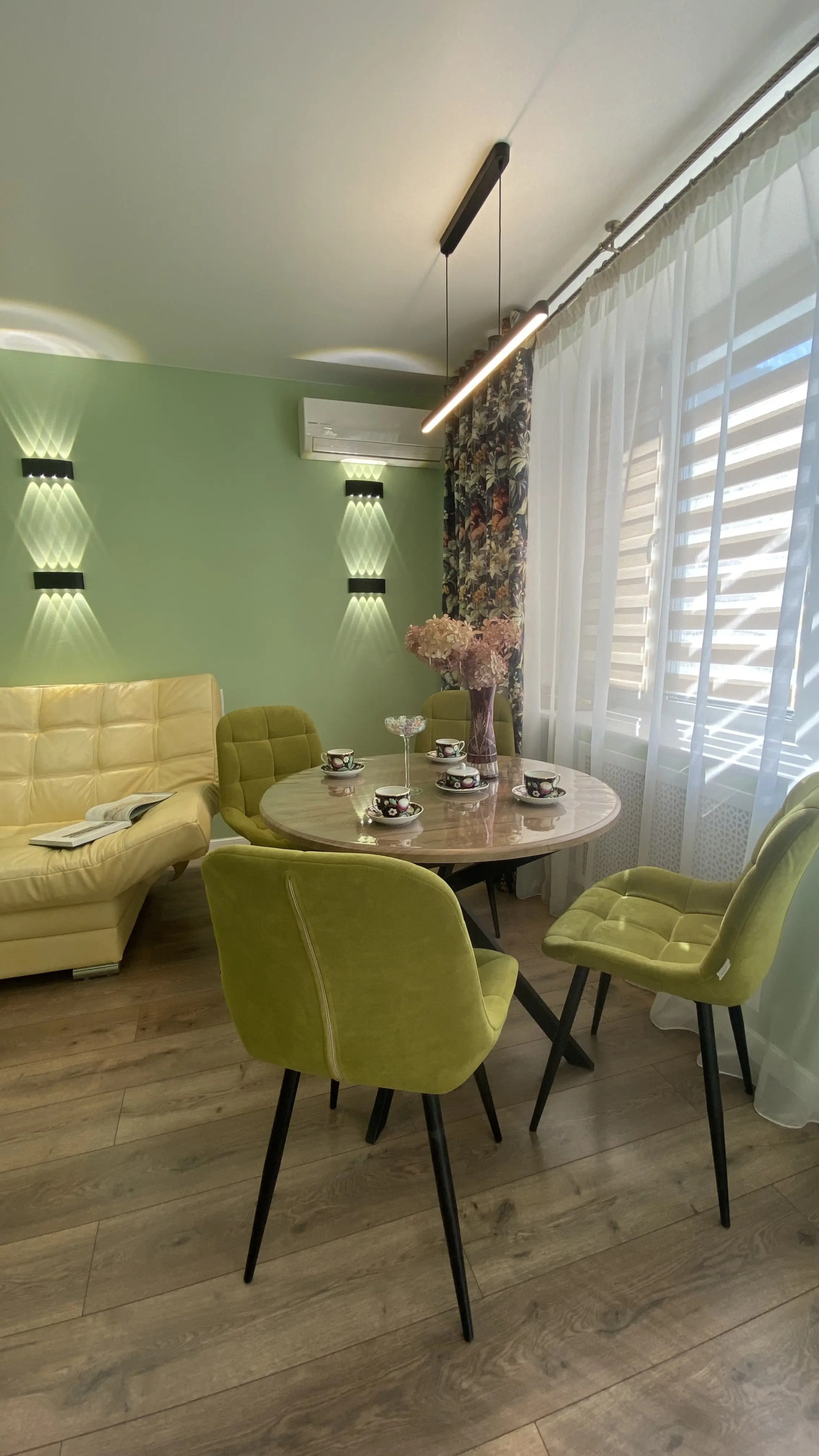 Квартира с новым дизайнерским ремонтом