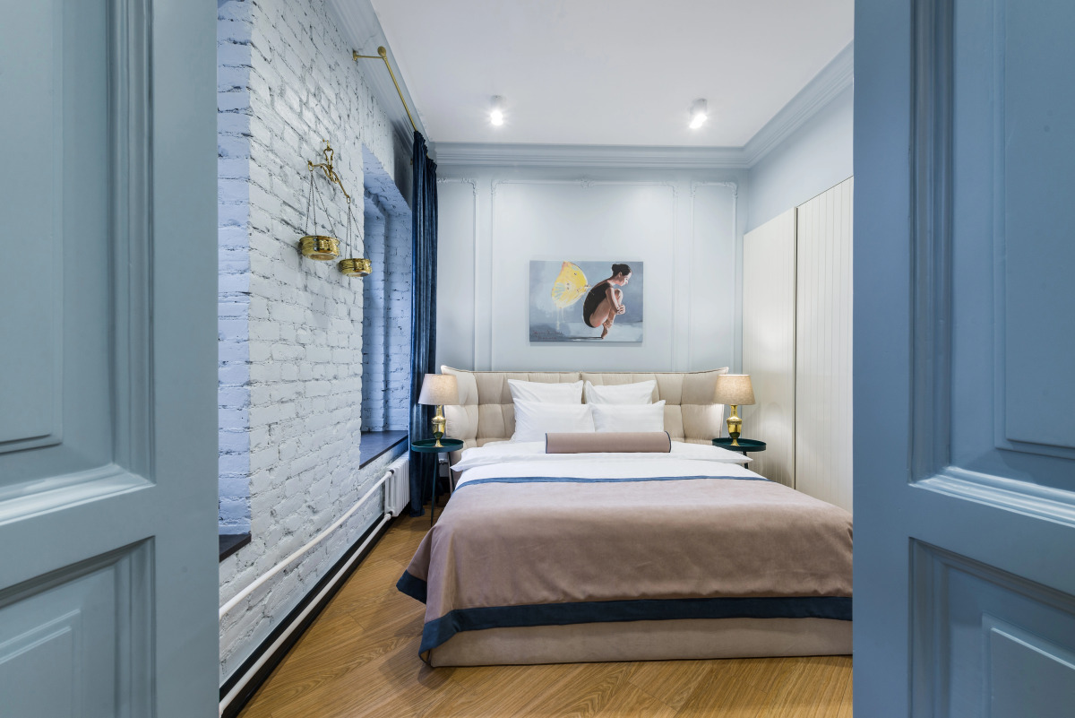 Апартаменты D на Рубинштейна с одной спальней №6