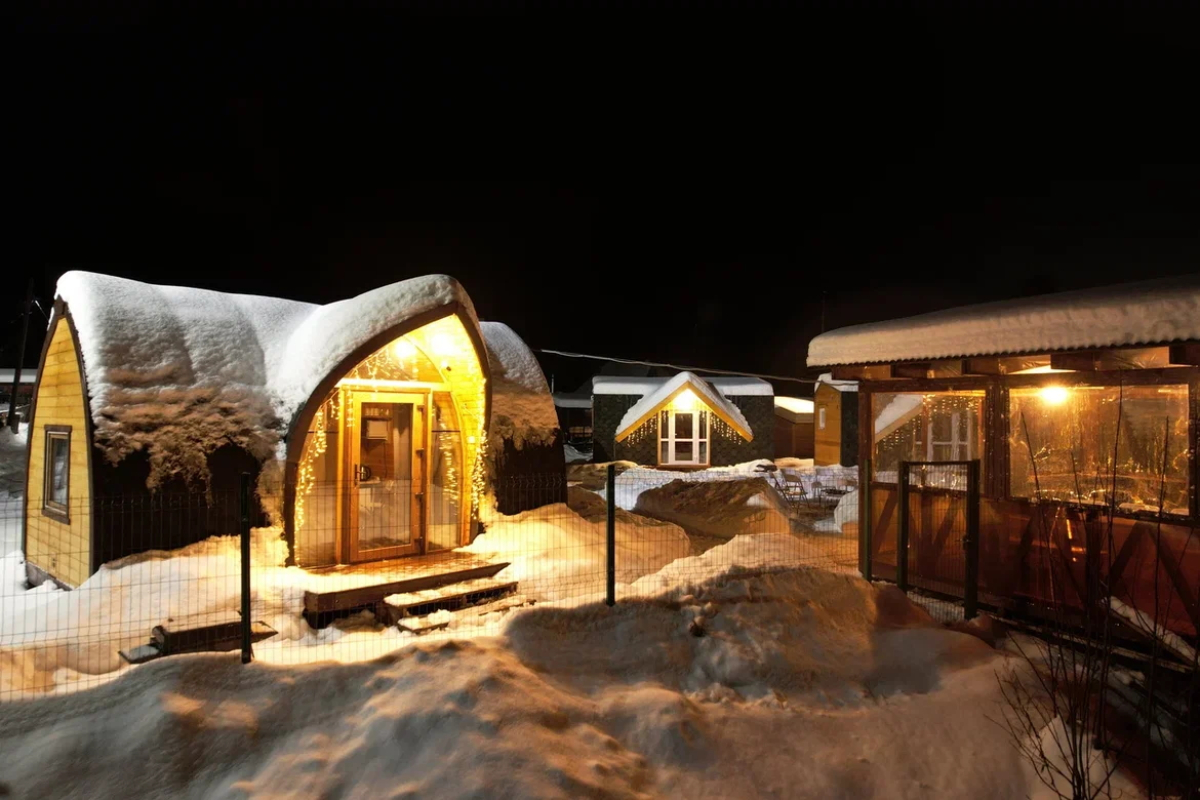 Глэмпинг Горы Реки