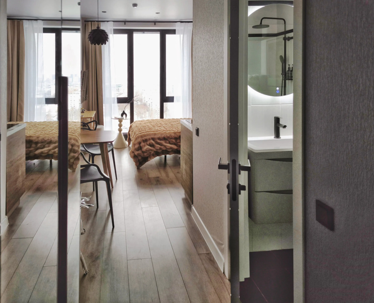 Апартаменты студия с русской душой