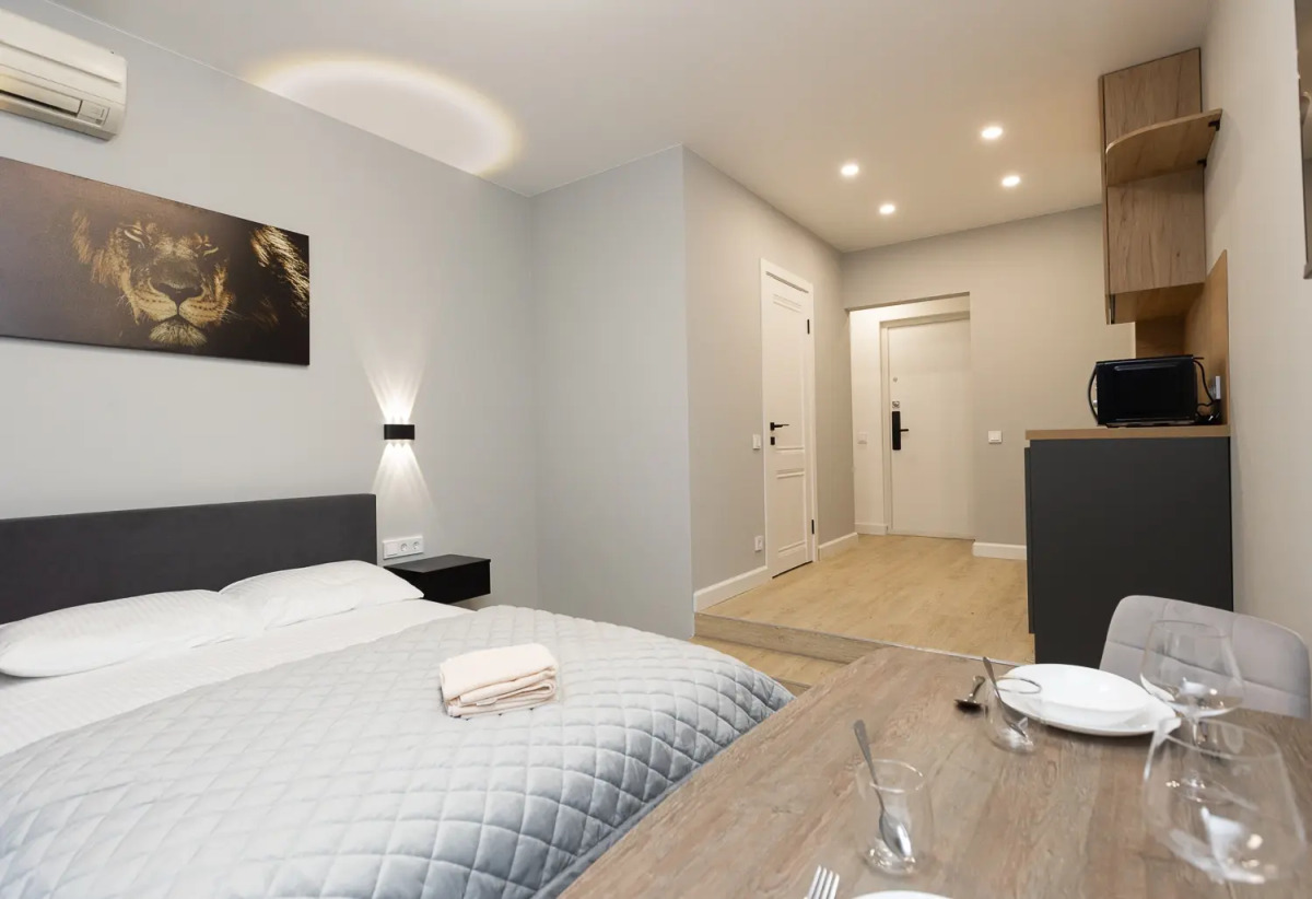 Апартаменты 9 Комфортно И Точка на Кржижановского 14к1