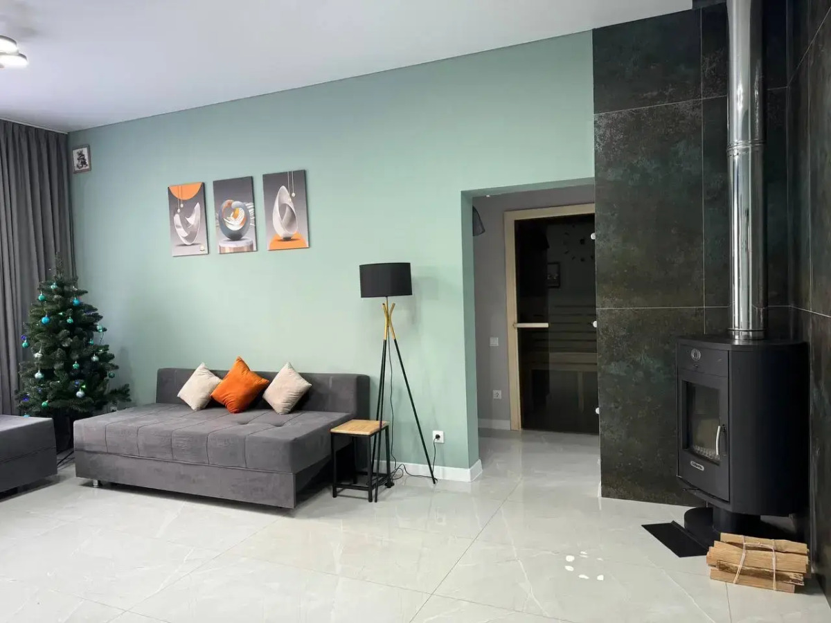 Вилла Небо с Подогреваемым Бассейном и Сауной