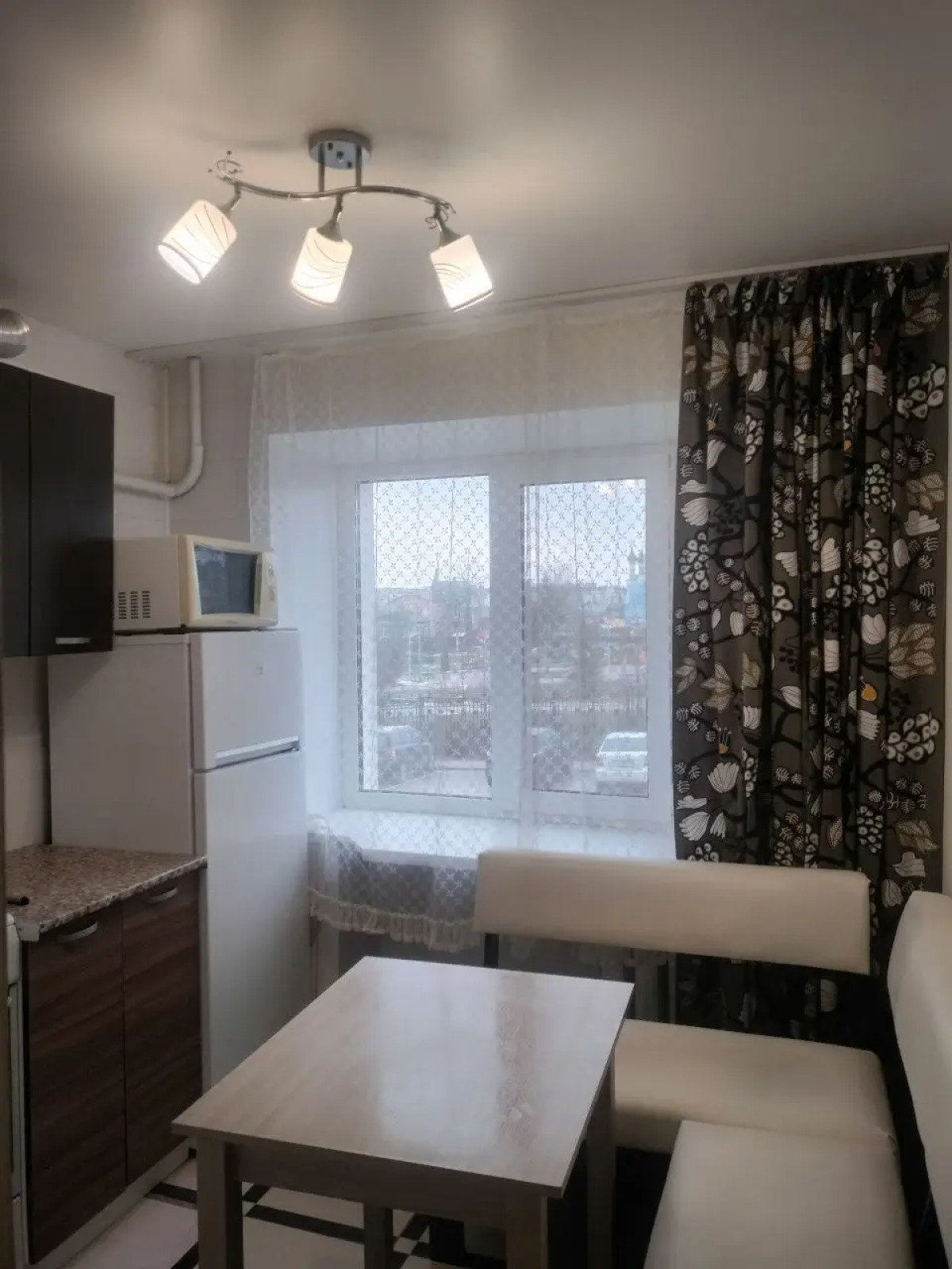 Квартира Однокомнатная в Светлых Тонах