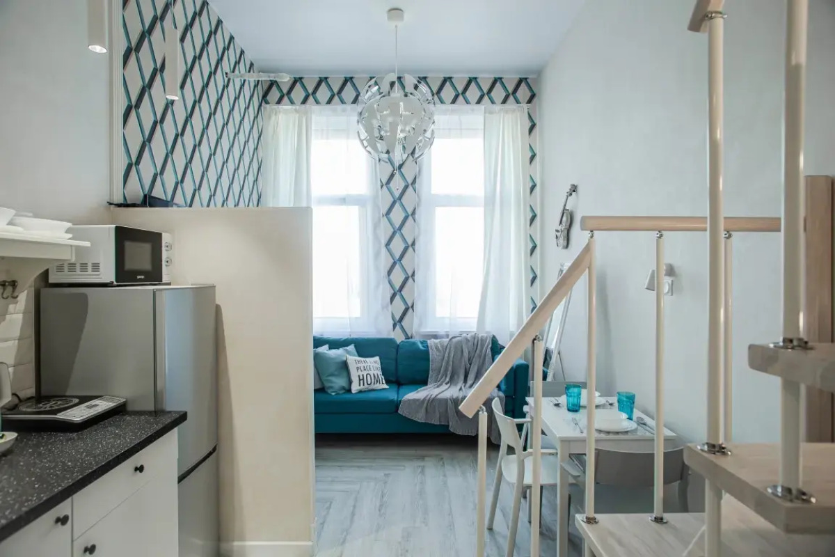 Двухуровневая Квартира Вивальди ElenaSweetHome рядом с ТЦ Москва и Садовод