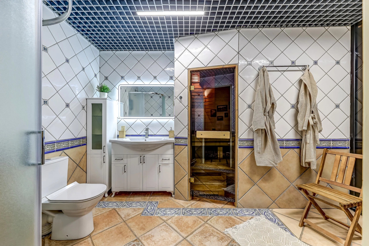 Апартаменты с сауной и видом на парк