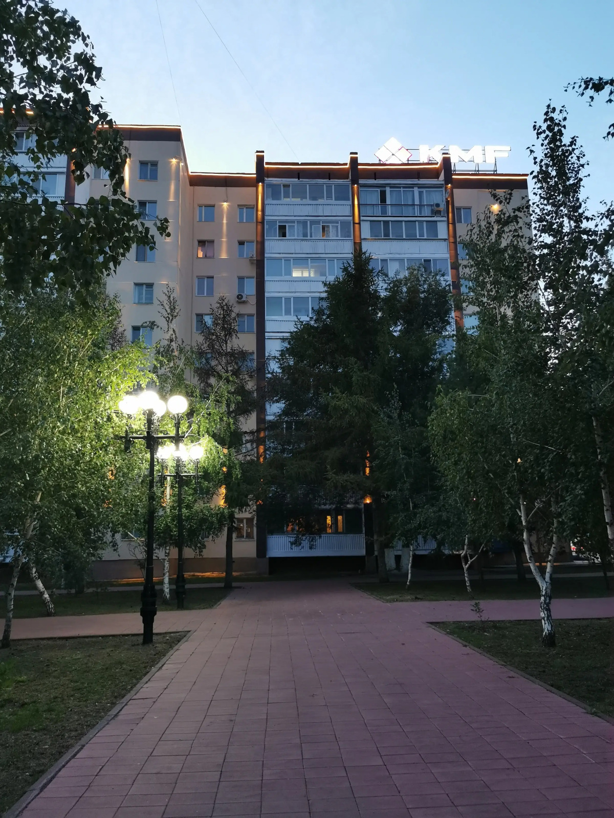 Квартира 1-к в самом центре с видом на сквер