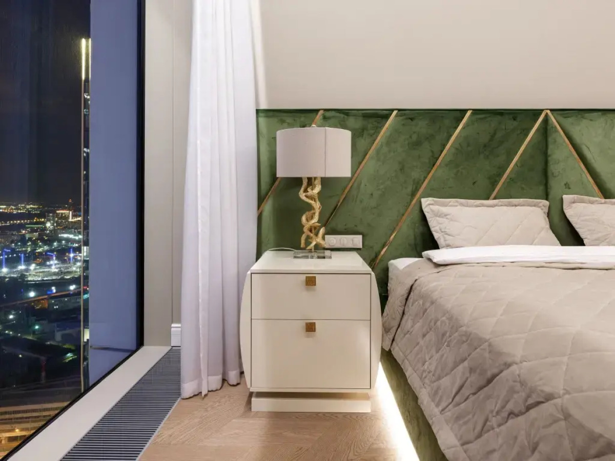 Просторный апартамент с шикарным видом на башни! 42 этаж!