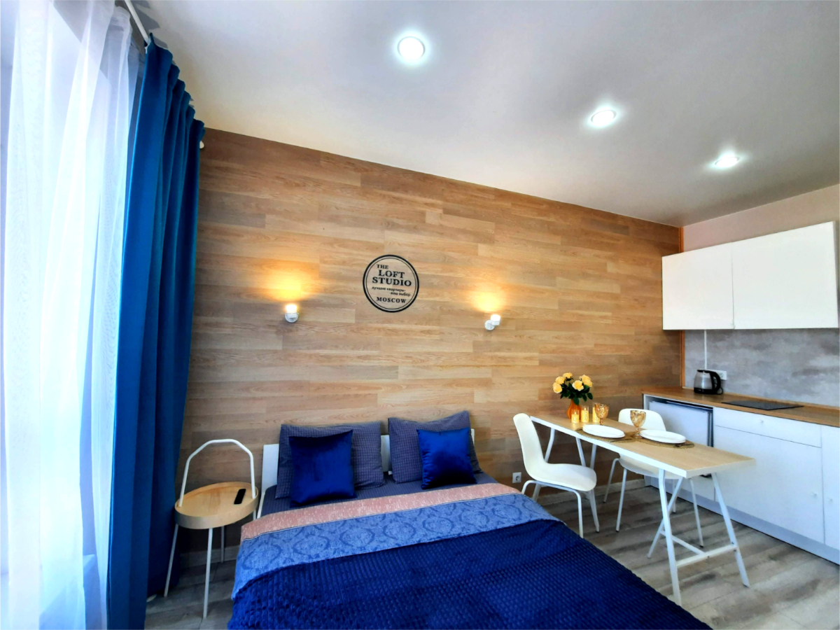 Апартаменты Вторая Студия на Ларюшина 6к2