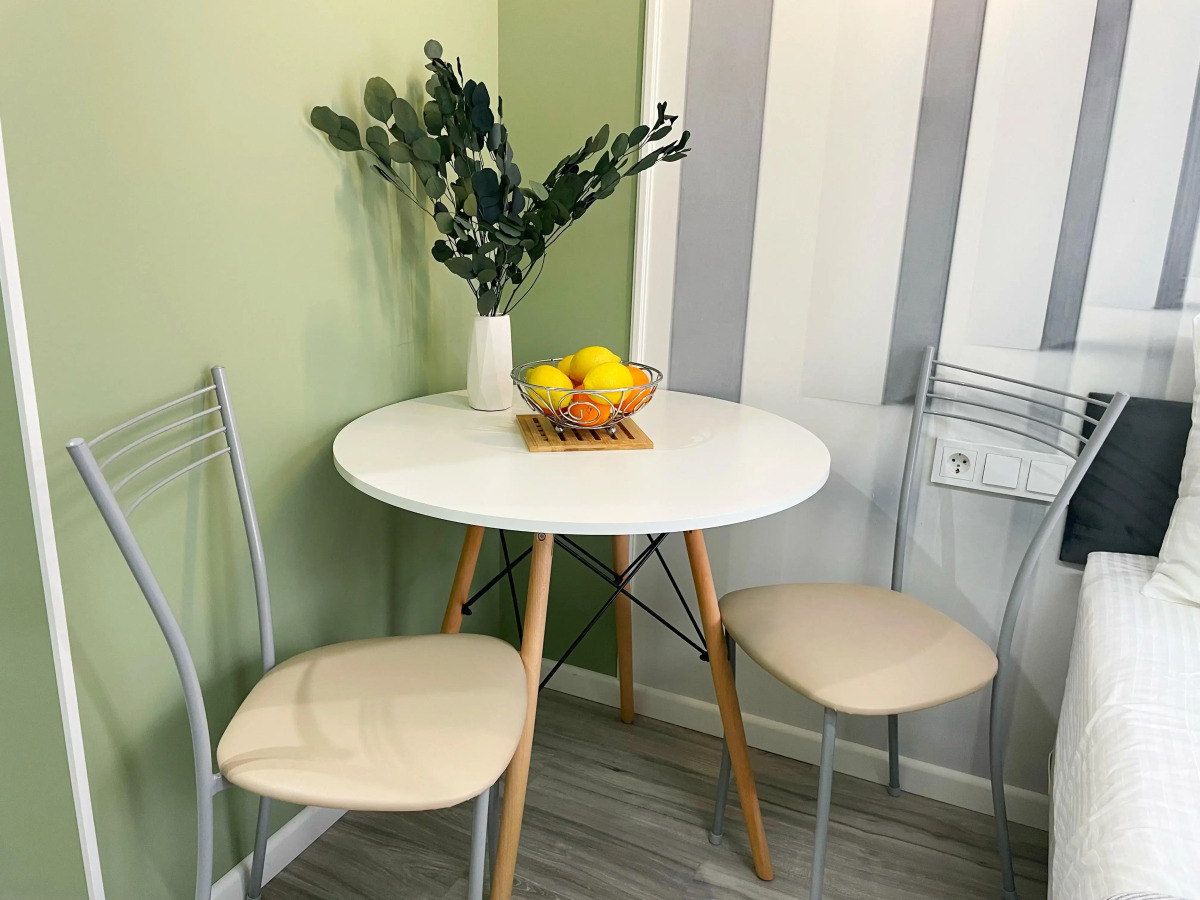 Апартаменты с балконом 3 минуты до моря