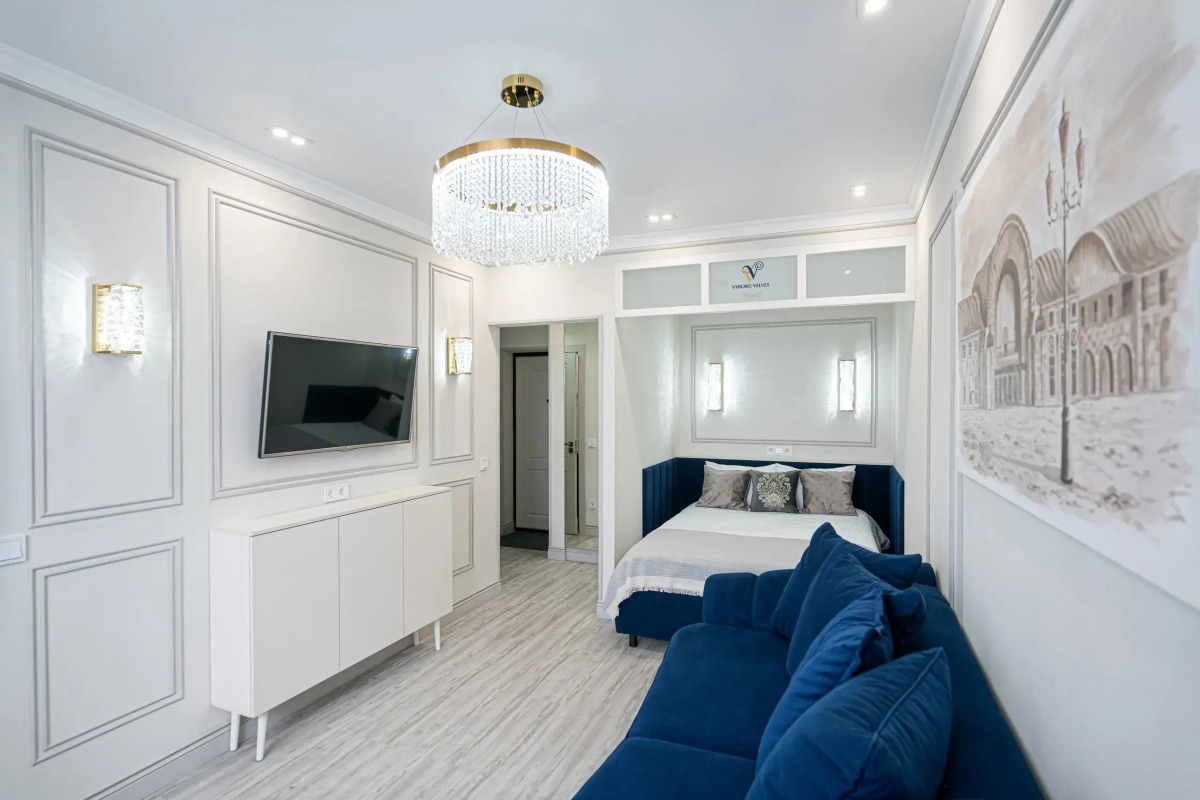 Квартира Vyborg Velvet Aparts Роскошь и стиль