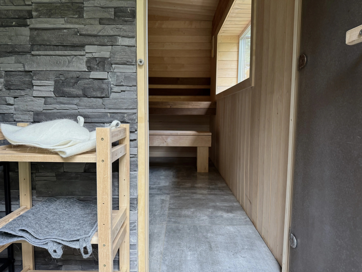 Частный дом Уютный А-фрейм Поле с баней и чаном