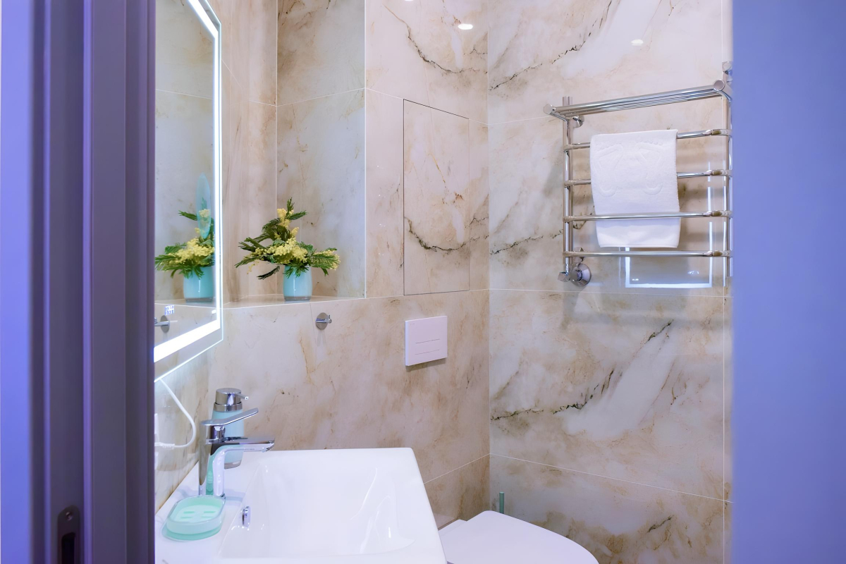 Апартаменты Морент с дизайнерским ремонтом в ЖК Фрукты