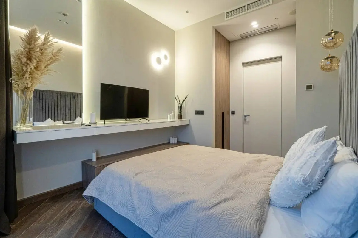 Апартаменты Sky City Moscow 59 этаж! Редкий вид на город! Интерьер нежный как лакомка!