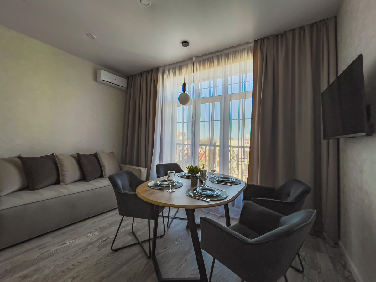 1-к Апартаменты в 2 МИНУТАХ ОТ МОРЯ