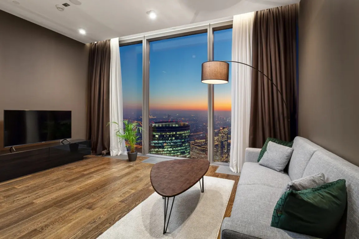 Двухуровневый апартамент на 78-м этаже