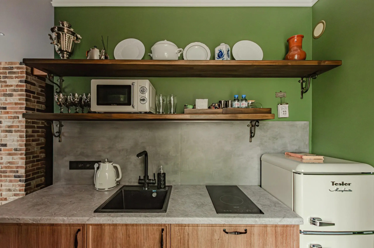 Квартира Атмосферная в центре города с двумя спальнями