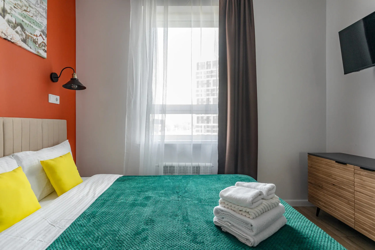 Апартаменты InHome24 Стильные и яркие в ЖК Движение Тушино