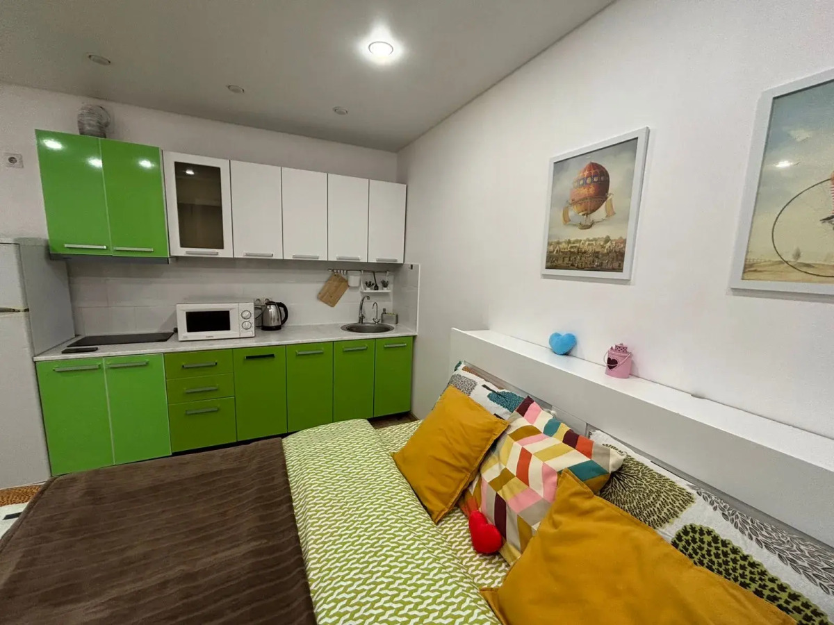 Квартира Уютная студия рядом аэропорт