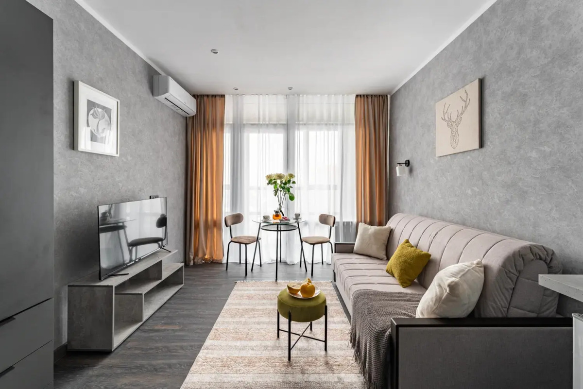 Апартаменты Студия с Панорамным Видом на 25 Этаже