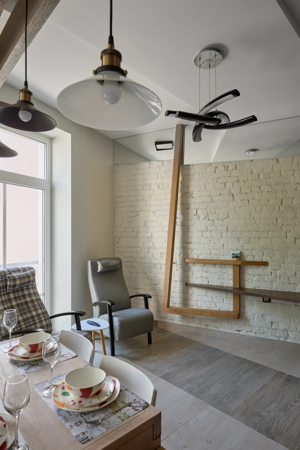 Апартаменты Кирпичный шик: апартаменты с историей и стилем