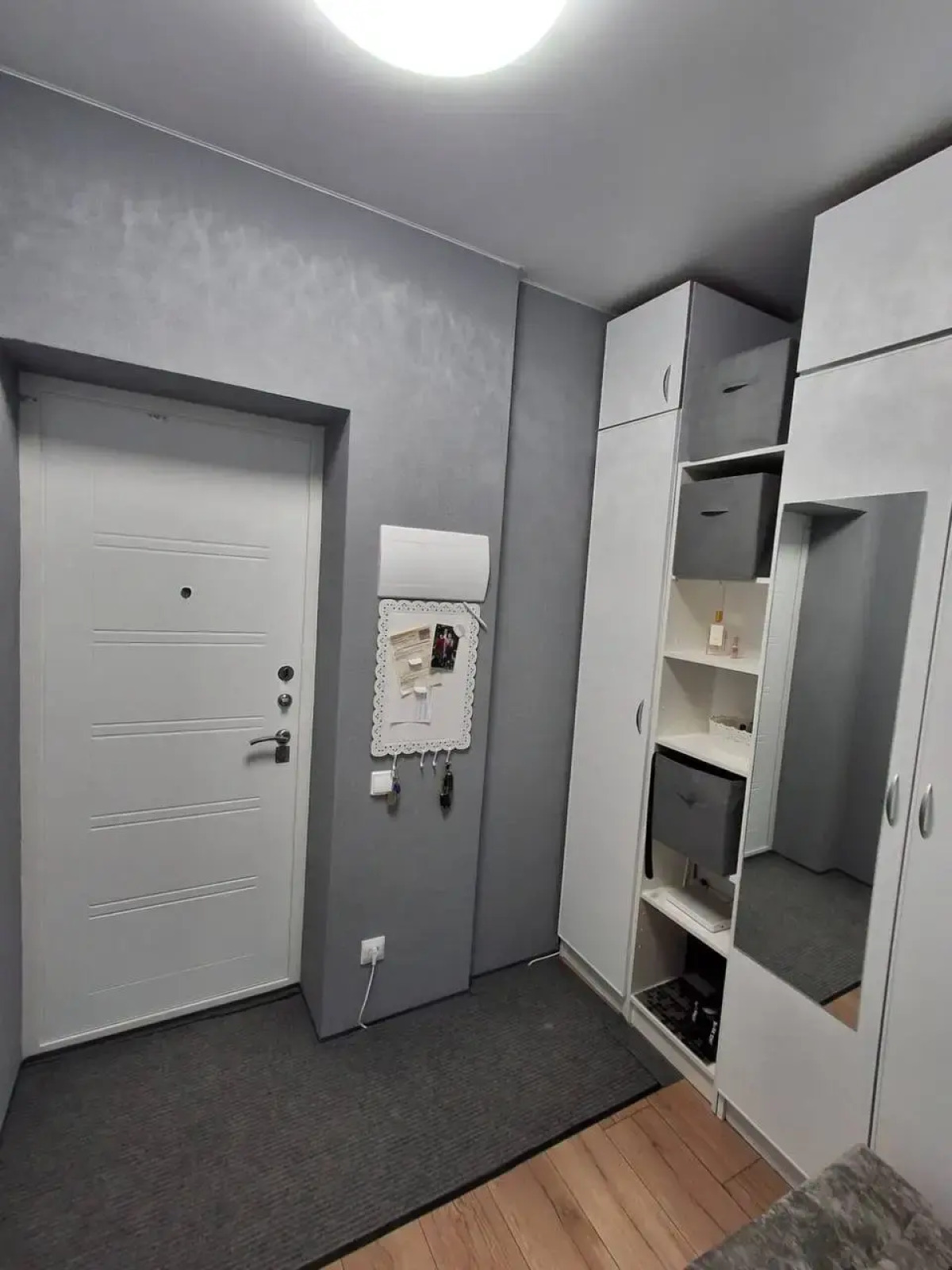 Квартира 1-комнатная, 27,4 м², 2 кровати