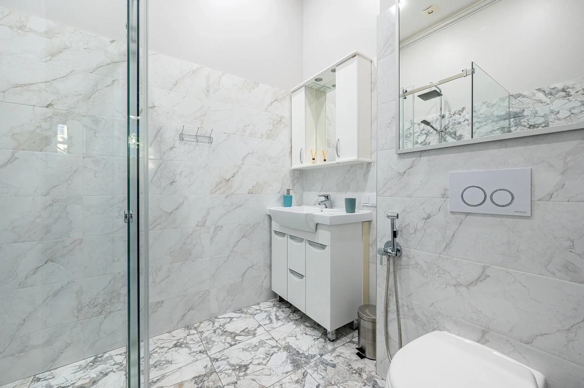 Трехкомантная квартира у летнего сада в Мозаичном дворе