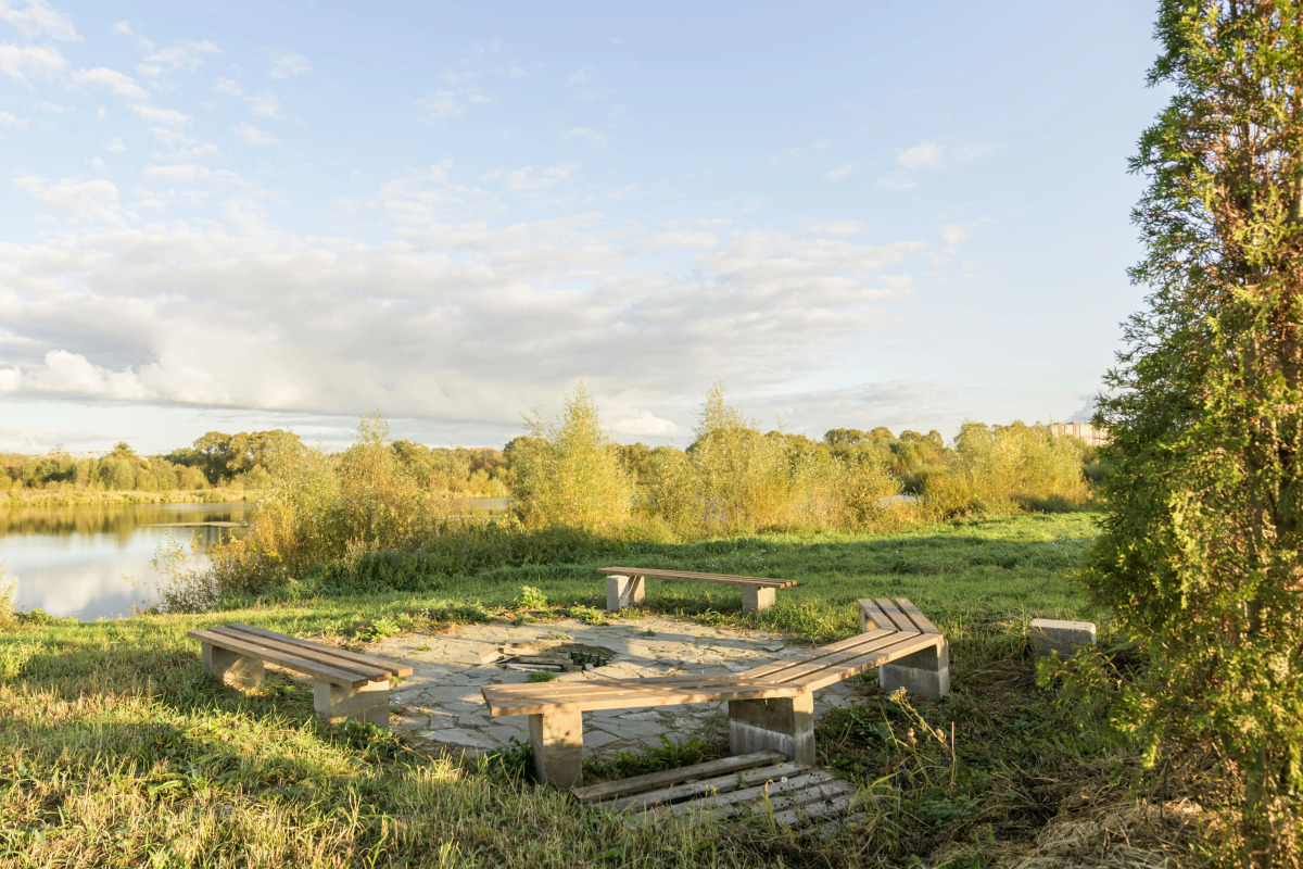 Частный дом с панорамным видом на склонах Яхромы