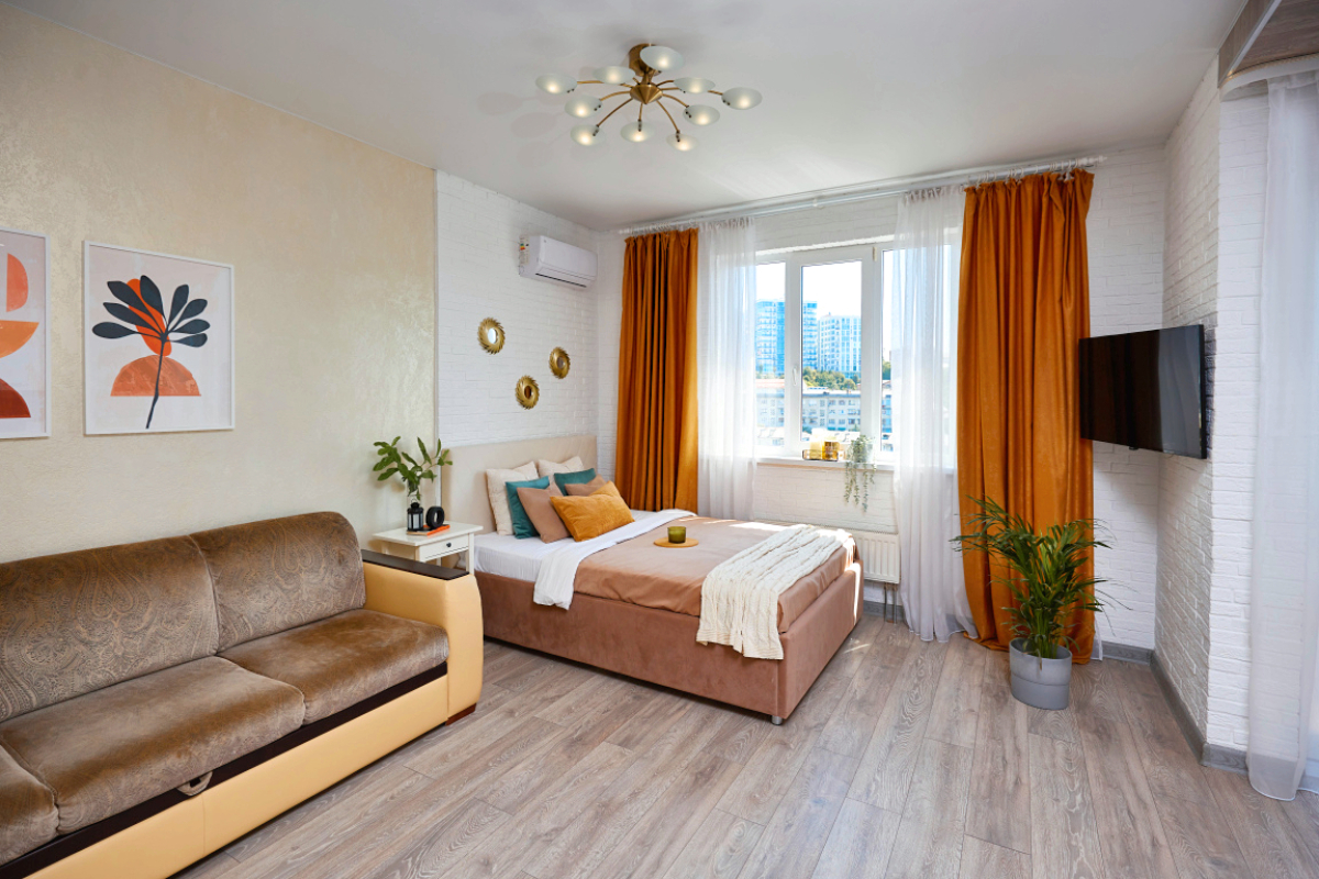 Апартаменты Caramel Shades Are High