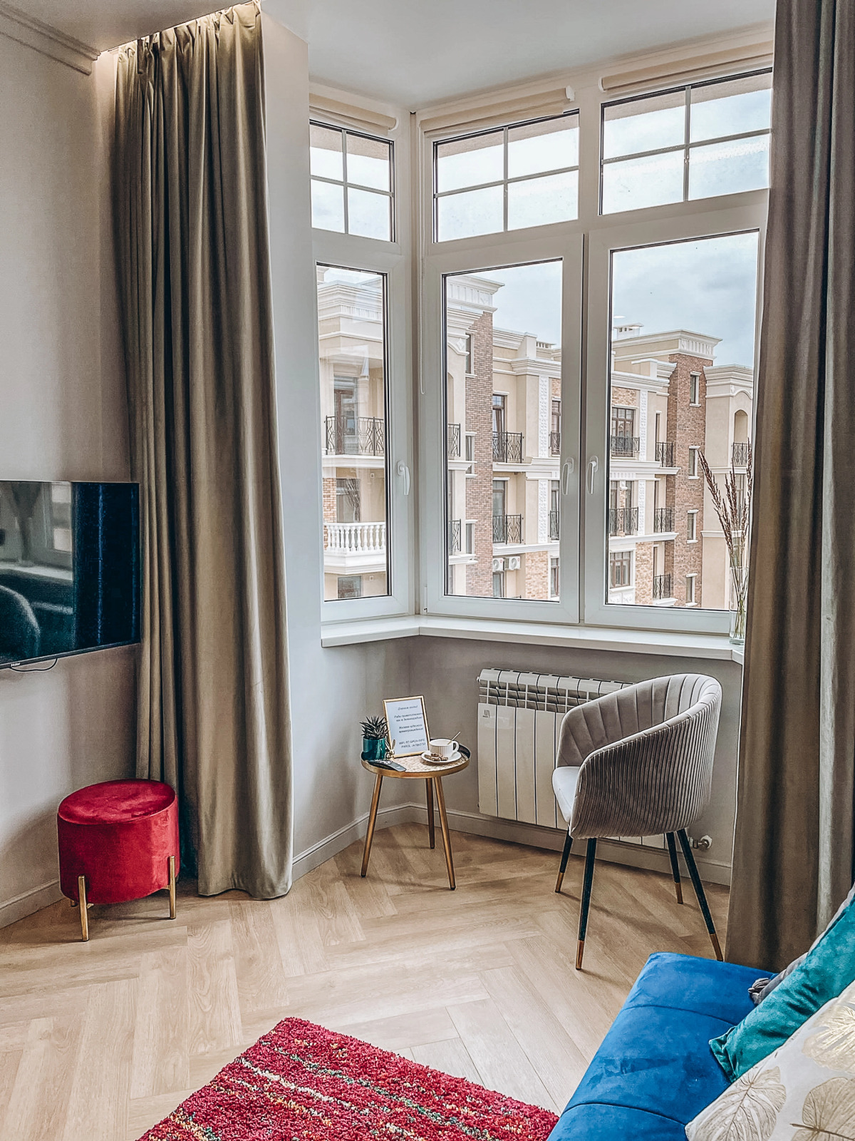 Апартаменты Дизайнерские апартаменты в 2 минутах от моря