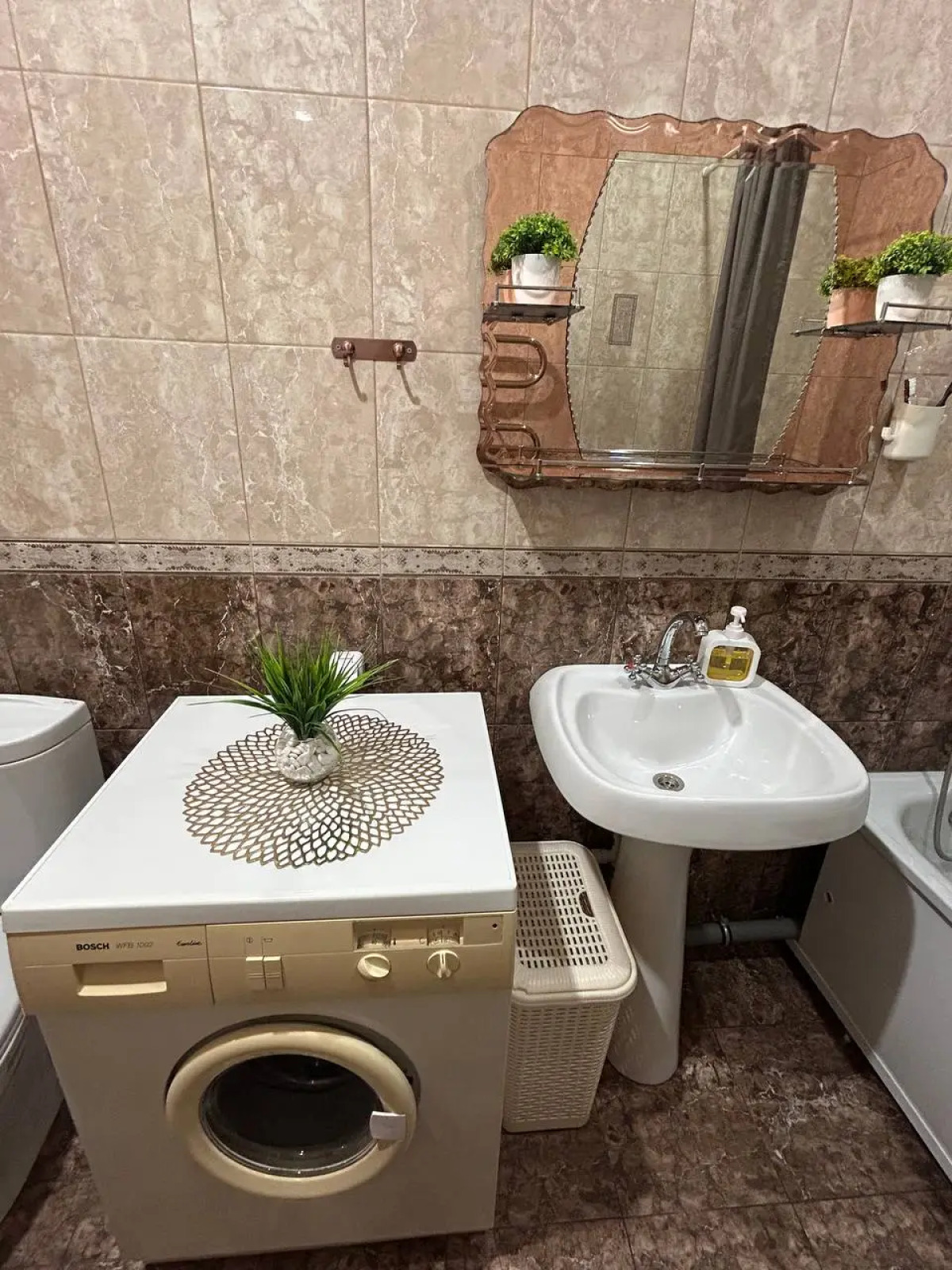 Евродвушка с видом на гору