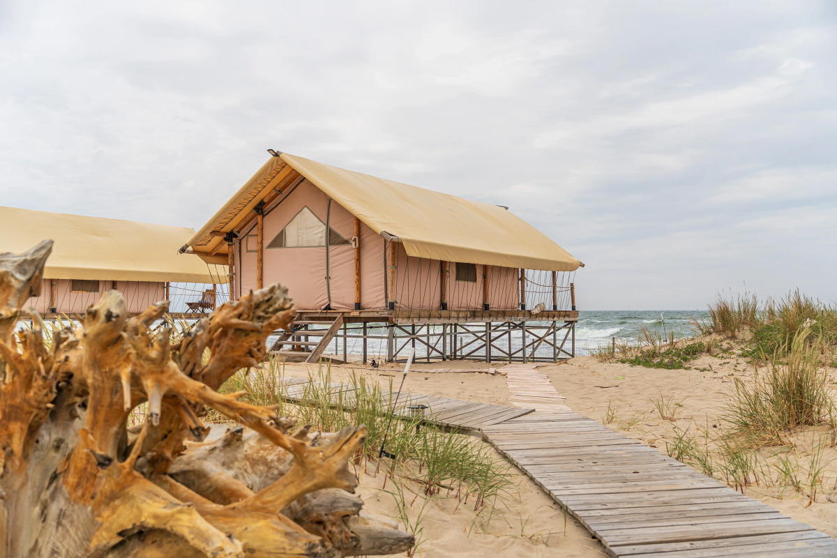 Глэмпинг Море рядом