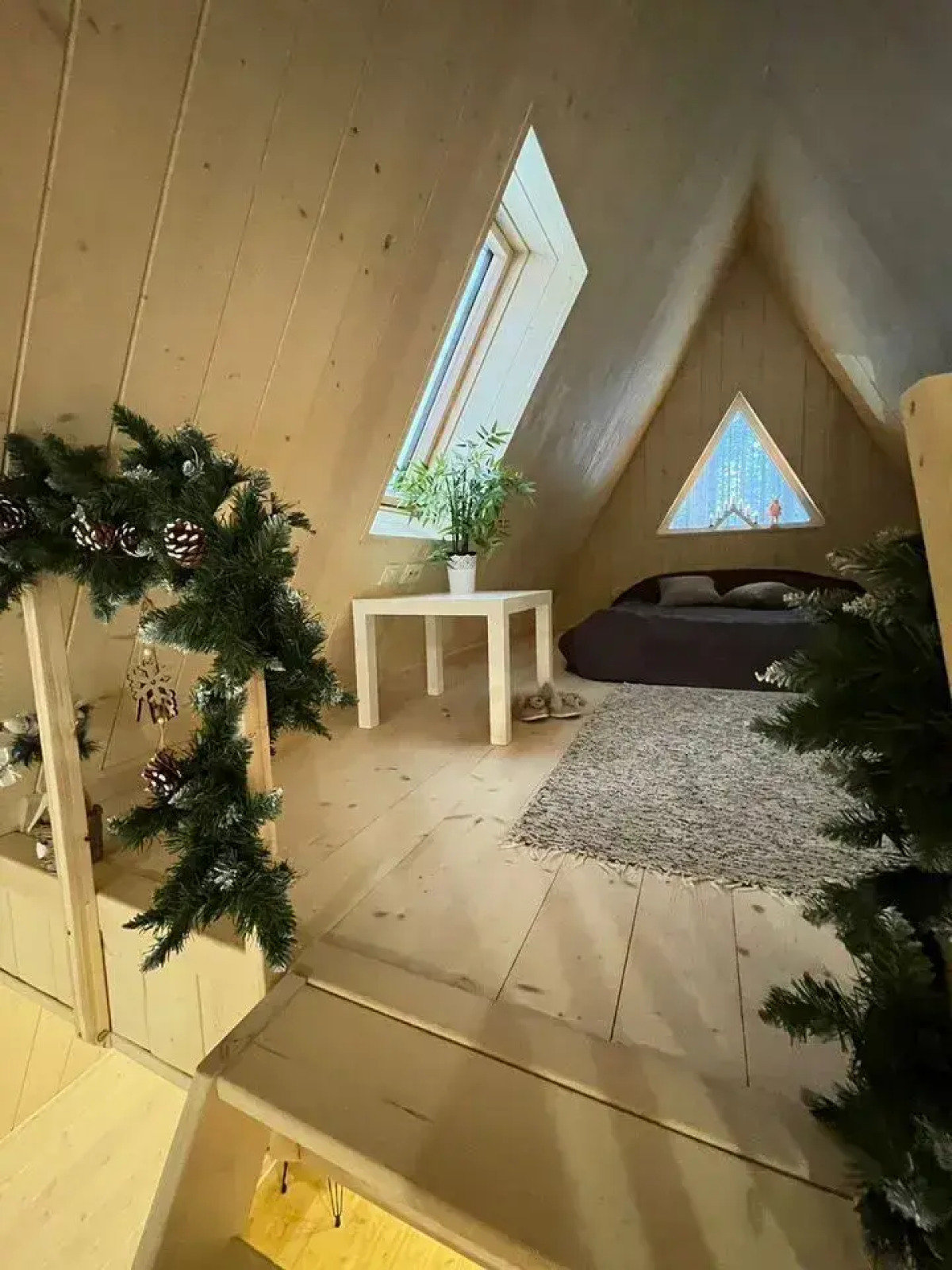 Частный дом Уютный дoм A-frame