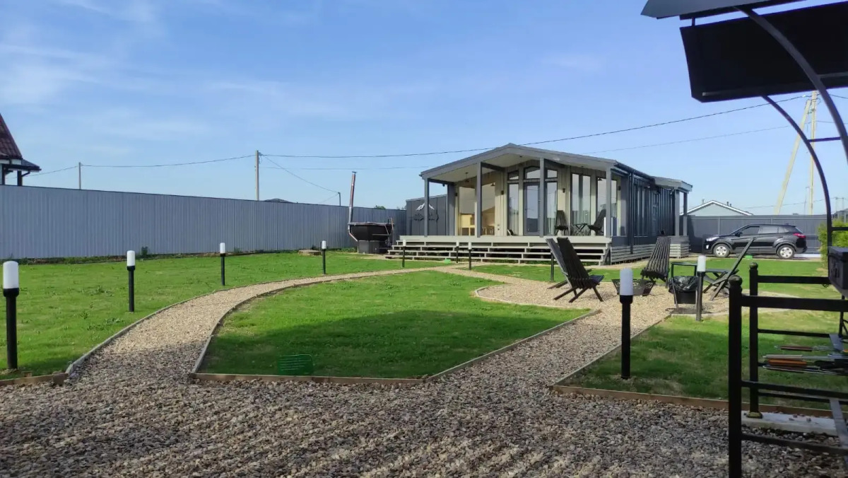 Частный дом BarnHouse с сауной рядом с Сорочанами