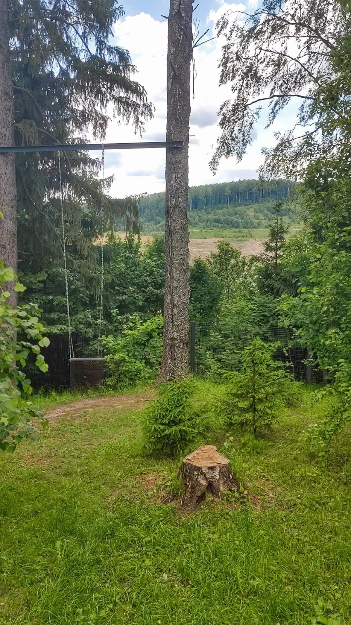 Частный дом A-frame На холме